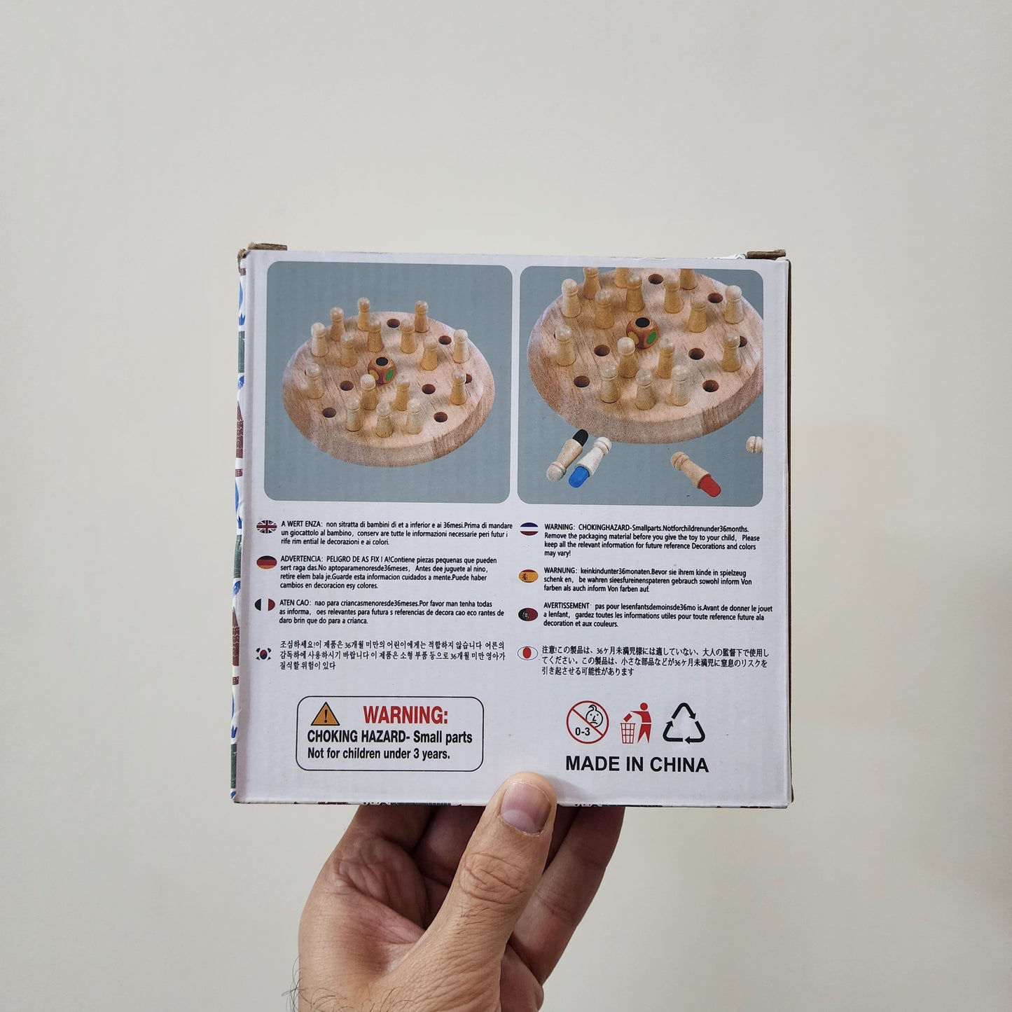 Memory Chess Game Board for Kids & Family