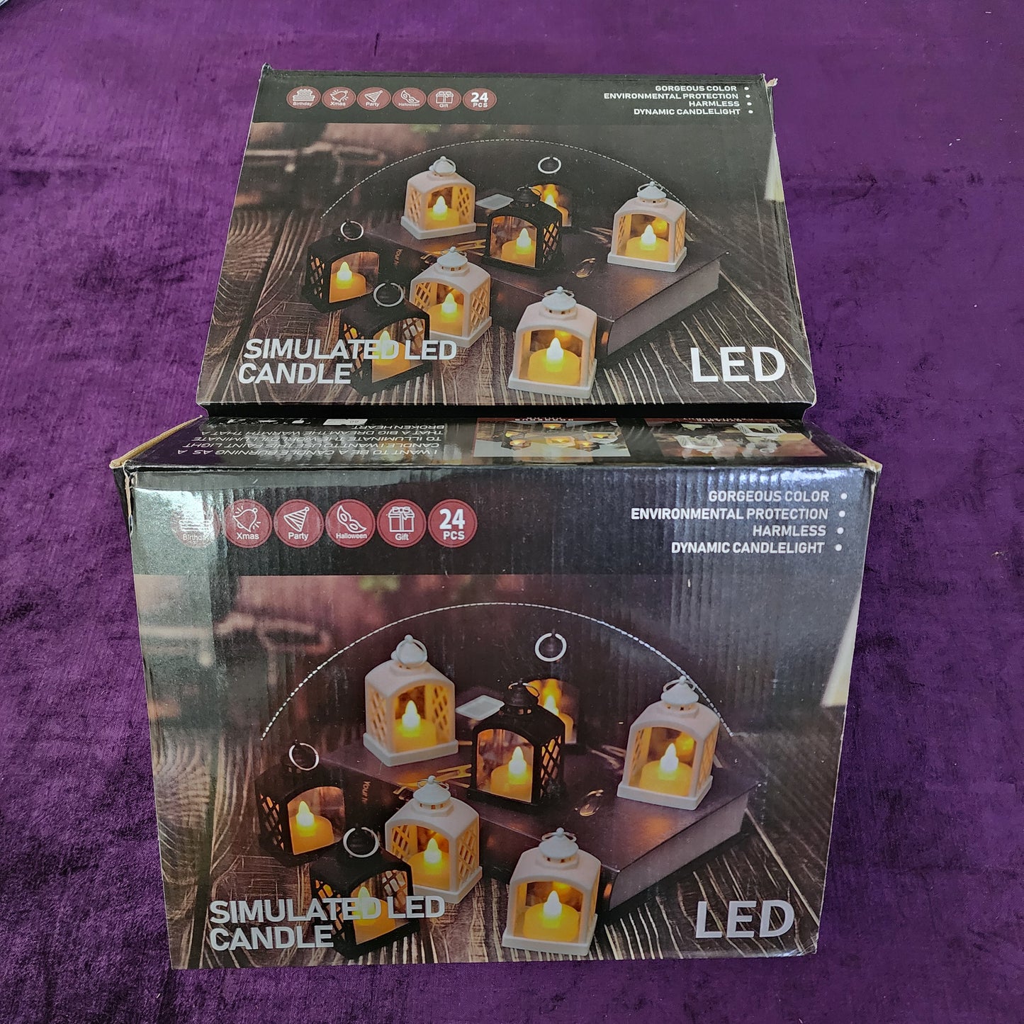 Small Antique Led Lantern [ Pack of 6 pcs ]