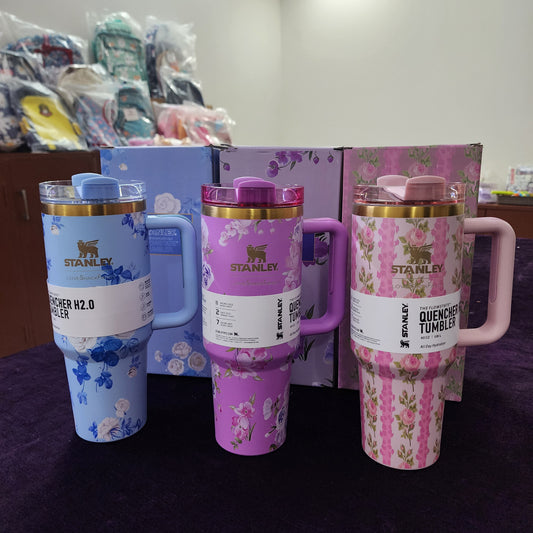 STANLEY X LOVESHACKFANCY QUENCHER TUMBLER [ 40 OZ , 1.18L ]