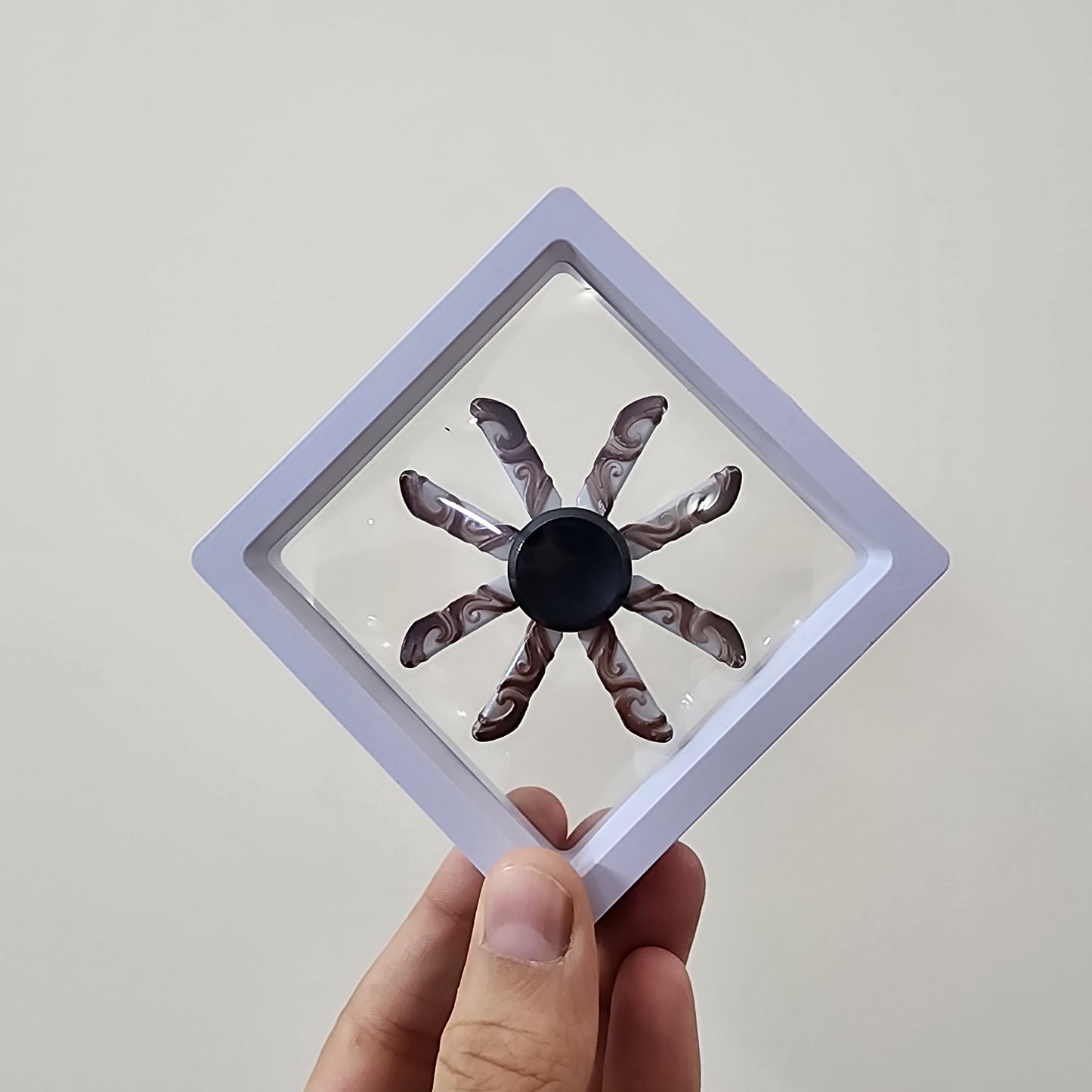 Metal Fidget Spinner in Shiny Finish [ Box Pack ]