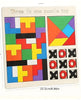 Wooden Puzzle Game 3-in-1 for Kids | Tangram, Tetris & Tic-Tac-Toe Montessori Learning & Brain Development Toy