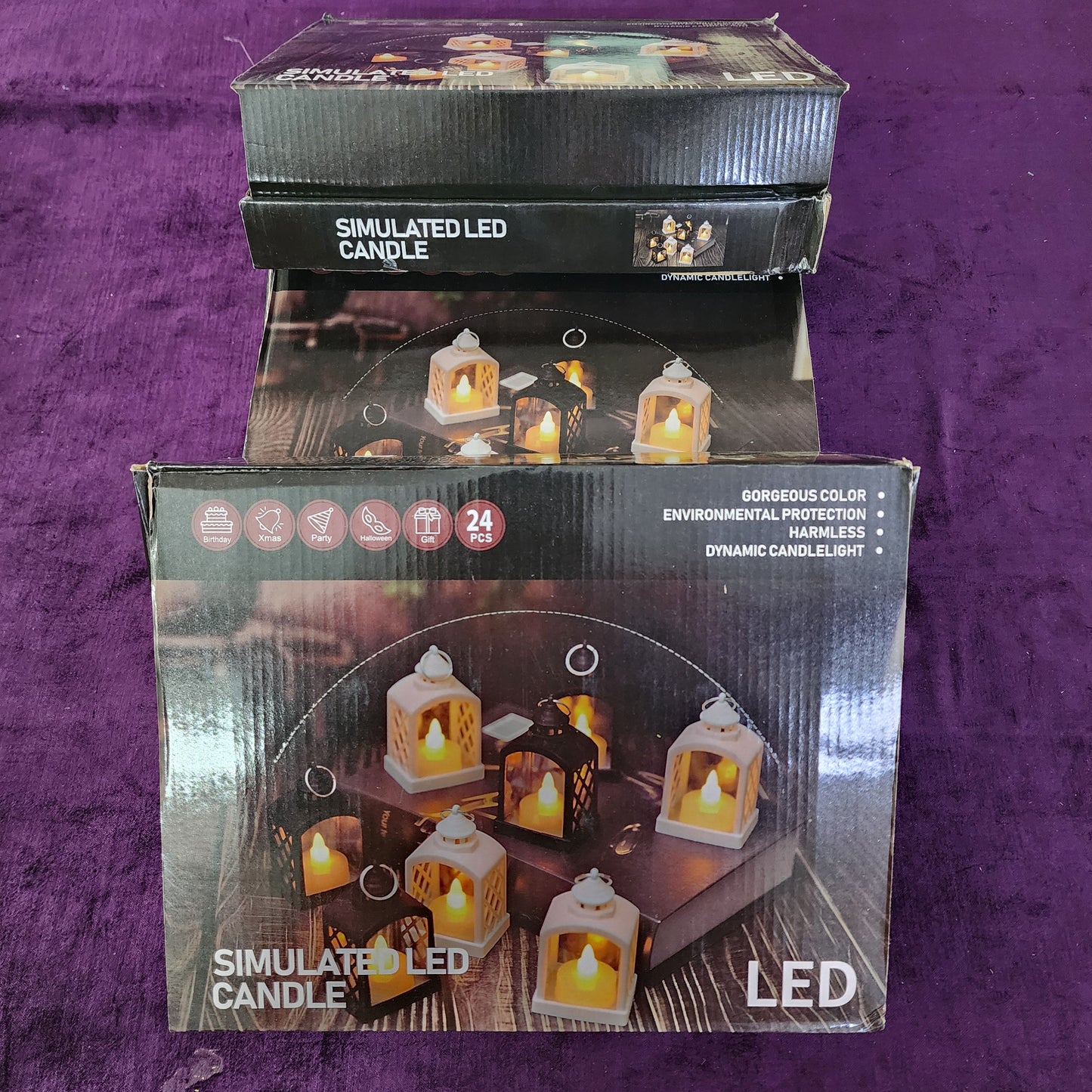 Small Antique Led Lantern [ Pack of 6 pcs ]