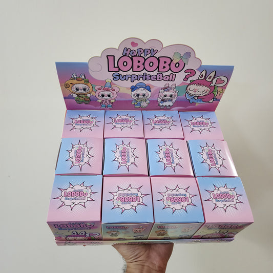 HAPPY LABOBO SURPRISE KEY CHAIN BALL
