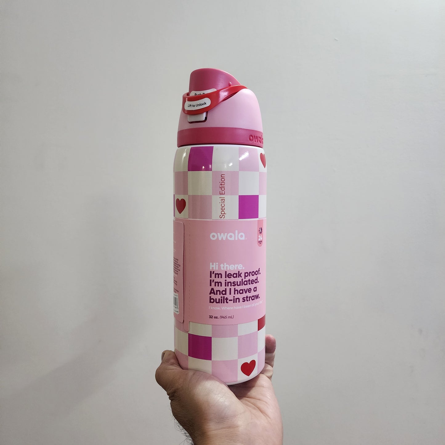 Owala FreeSip Insulated ss Water Bottle with Straw [ 950ml ]