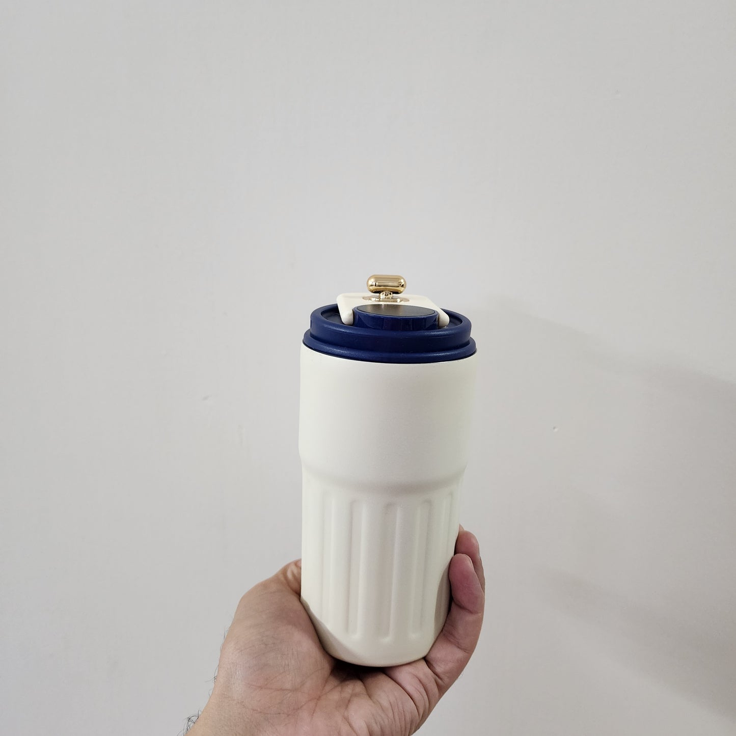 VACUUM COFFEE MUG STAINLESS STEEL [ 460ml ]