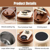 VACUUM COFFEE MUG STAINLESS STEEL [ 460ml ]