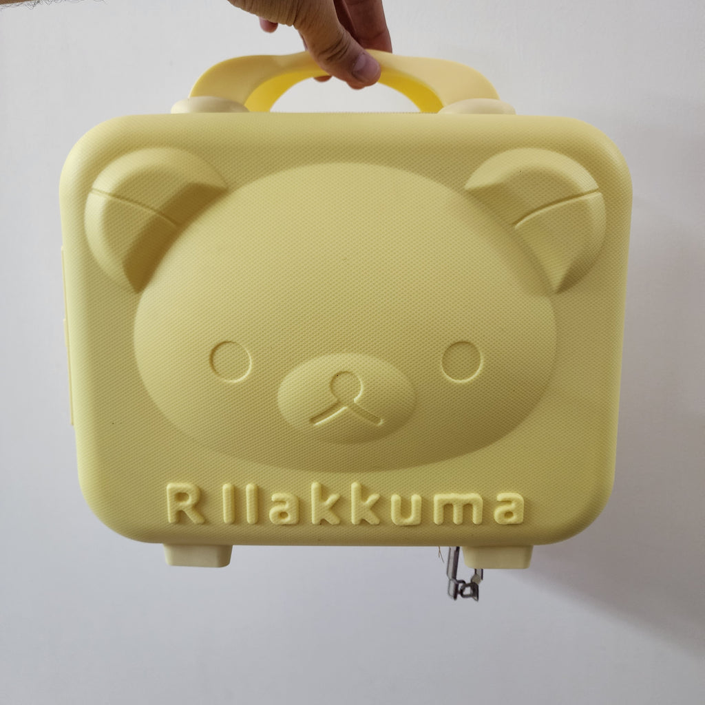 Mini Teddy Bear 🐻 Travell Suit Case with Strap & Lock