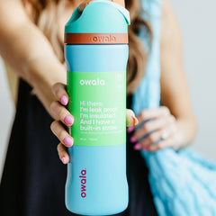 OWALA FREE SIP INSULATED [ SS , 24OZ , 710ml ] Water Bottle