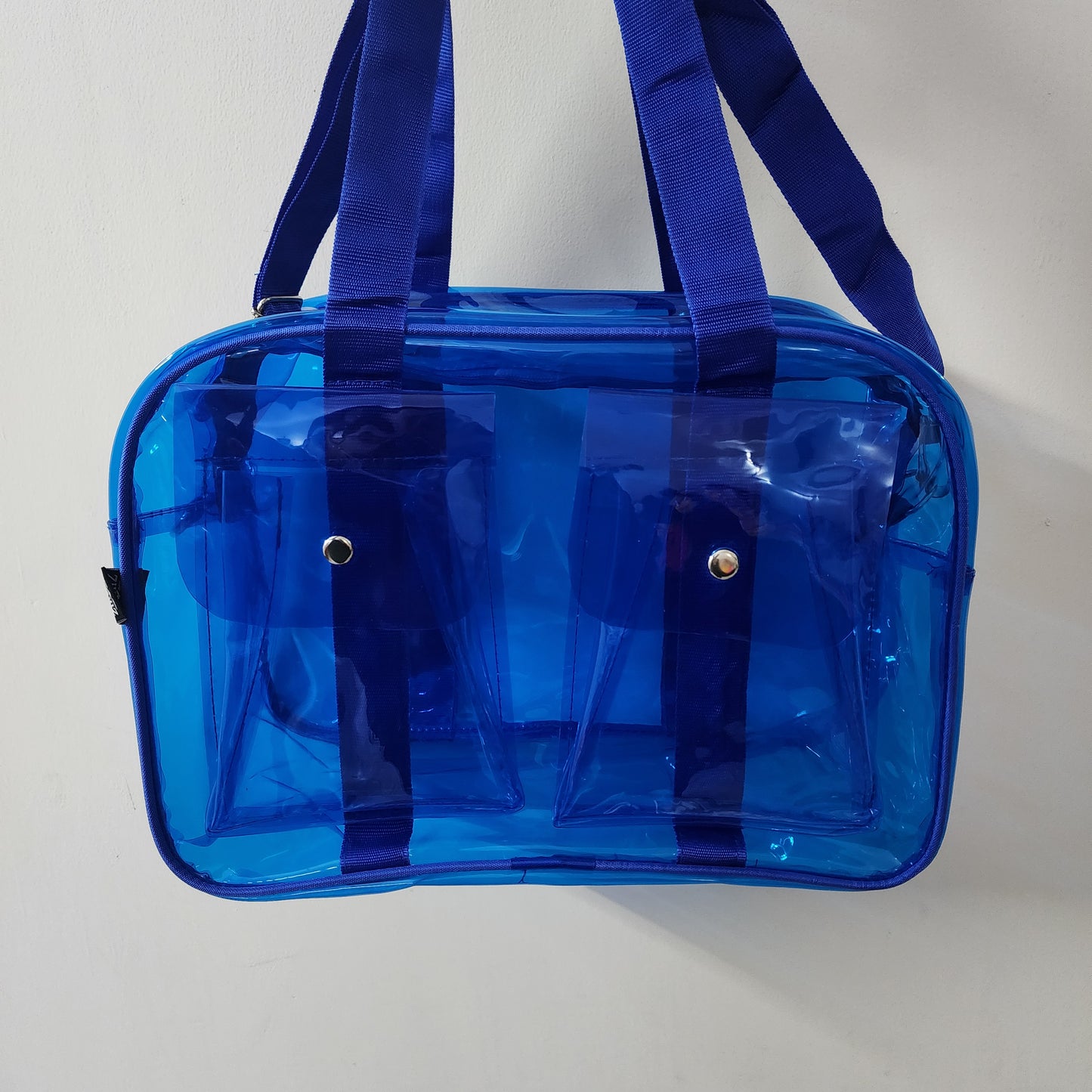 Tote/Jelly/Neon Bags with Two Pockets [ 15 X 9 X 6.5 ]