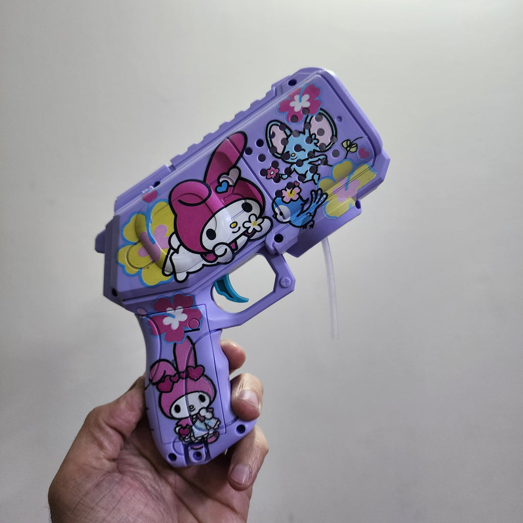 Automatic Bubble Machine for Kids, Bubble Gun with Light, Soap Blower for Kids, Indoor & Outdoor Toys.