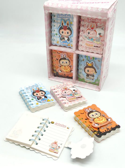 LABUBU MINI SPIRAL DIARY NOTEBOOK