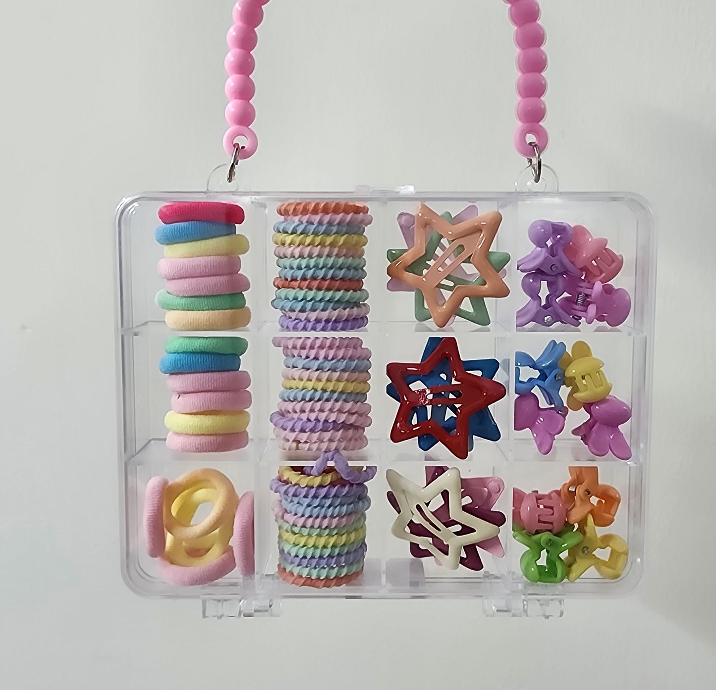 ASSORTED COLOURFUL HAIR ACCESSORIES SET