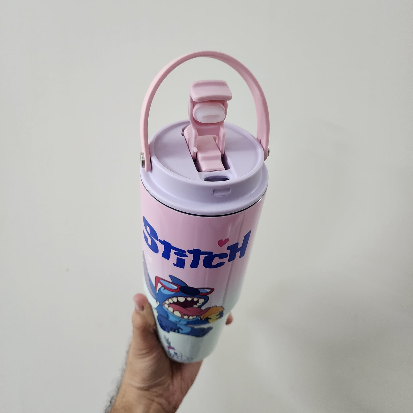 DISNEY STITCH FLIP STRAW TUMBLER