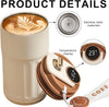 VACUUM COFFEE MUG STAINLESS STEEL [ 460ml ]