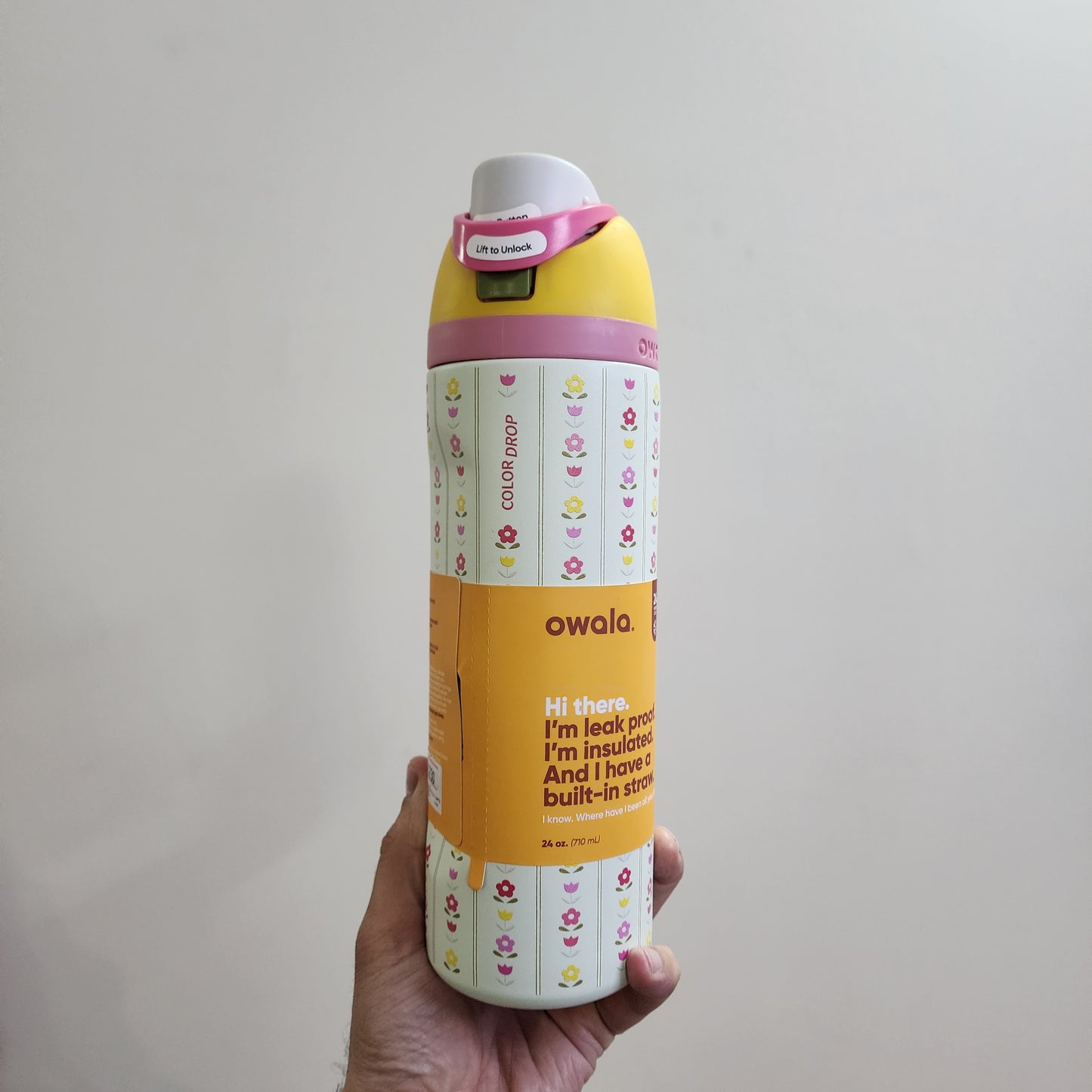 Owala FreeSip Insulated ss Water Bottle with Straw [ 710 ml ]