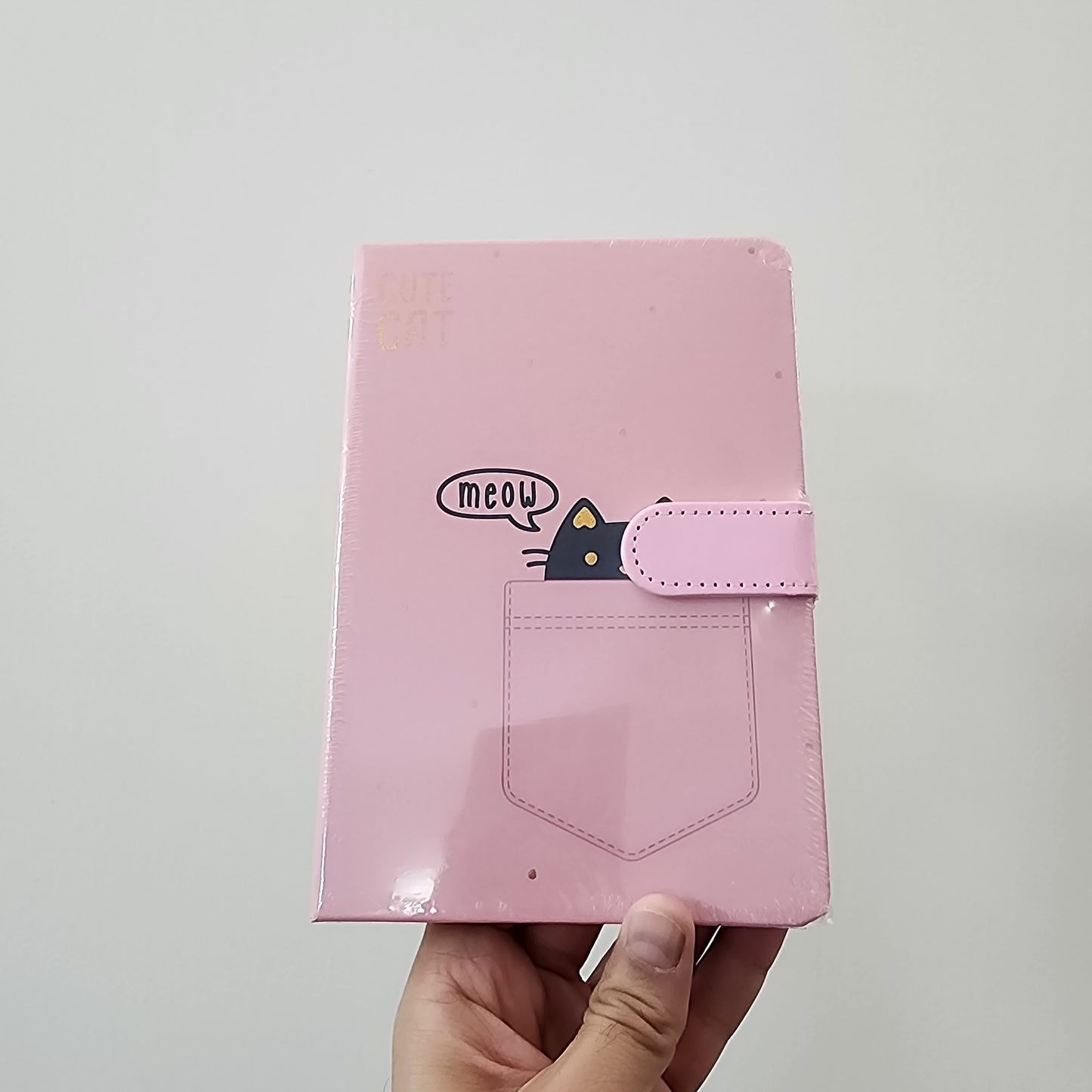 Cute Cat Diary / Notebook with Magnetic Strap