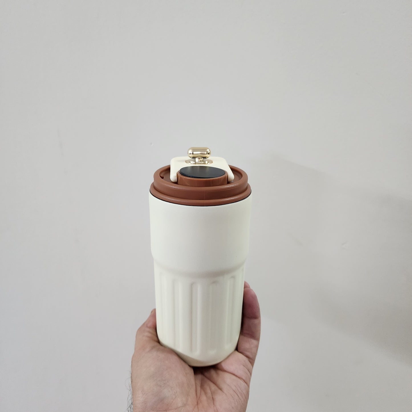 VACUUM COFFEE MUG STAINLESS STEEL [ 460ml ]