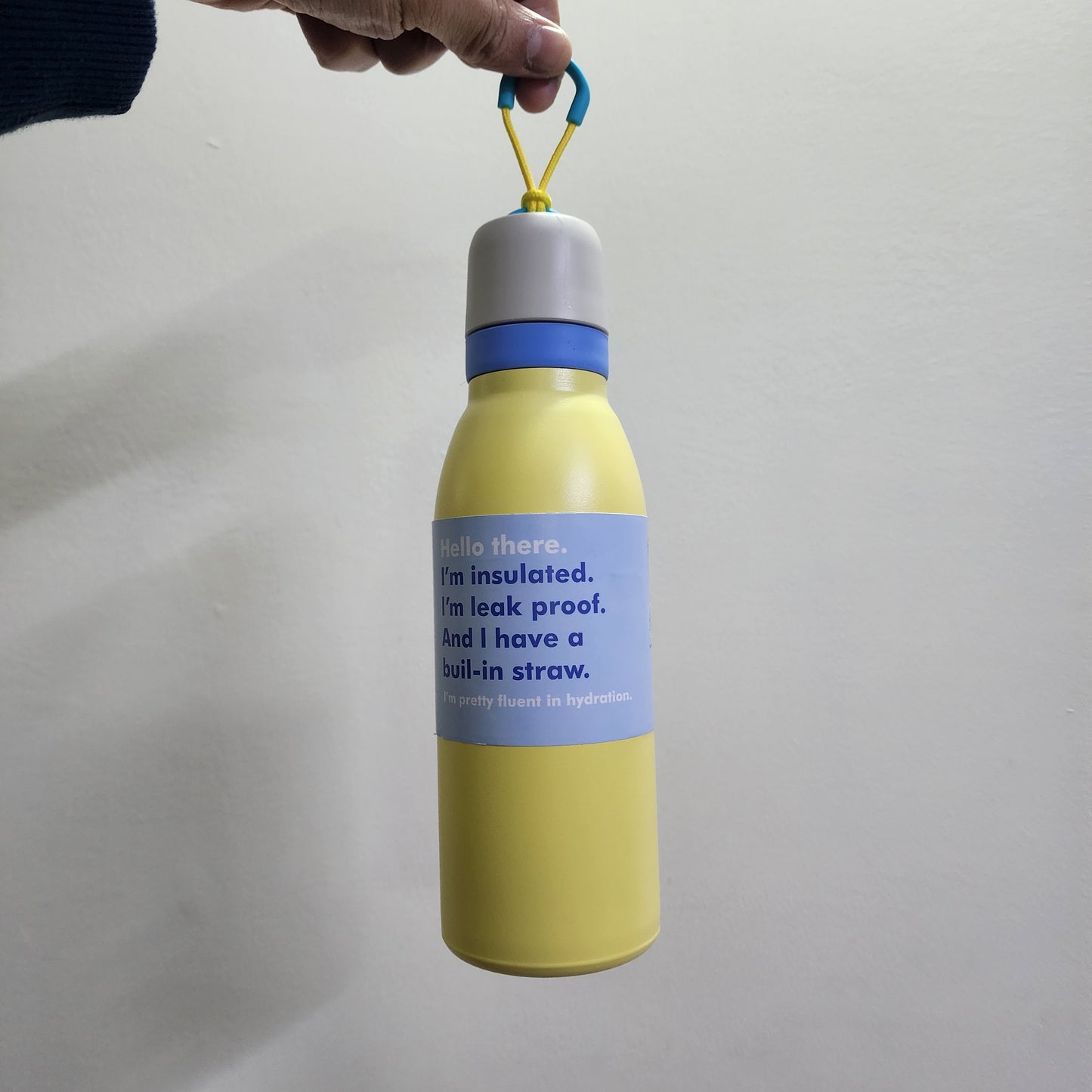 FreeSip Twist Insulated Stainless Steel Water Bottle with Straw for Sports and Travel, BPA-Free [24-oz , 800 ml]