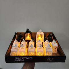 Small Antique Led Lantern [ Pack of 6 pcs ]