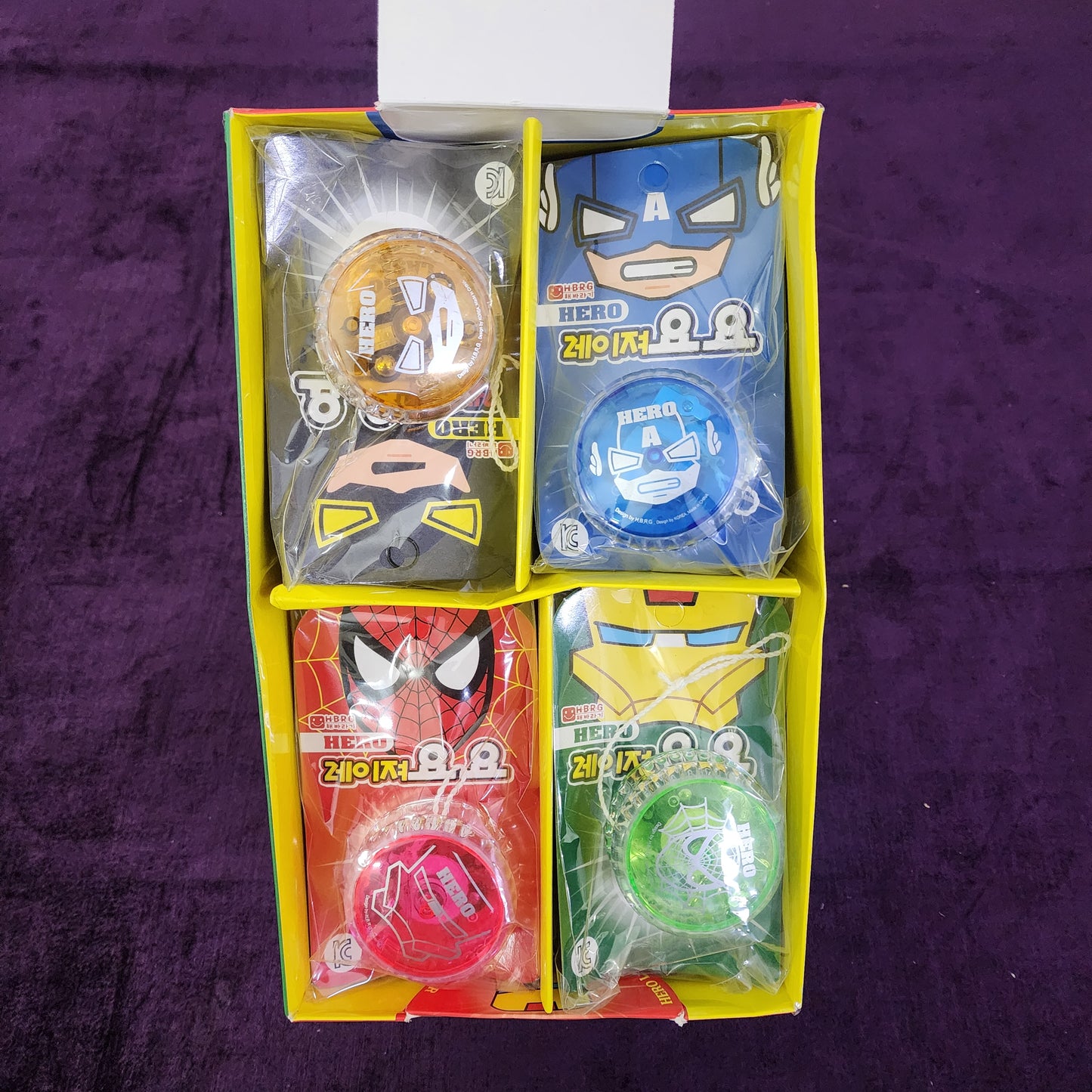 Led Glow yoyo Spinner Toy