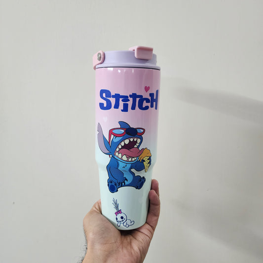 DISNEY STITCH FLIP STRAW TUMBLER