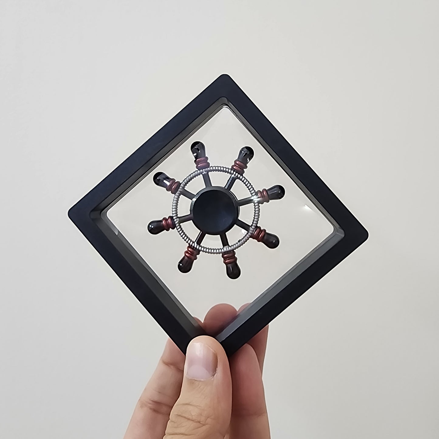 Metal Fidget Spinner in Shiny Finish [ Box Pack ]
