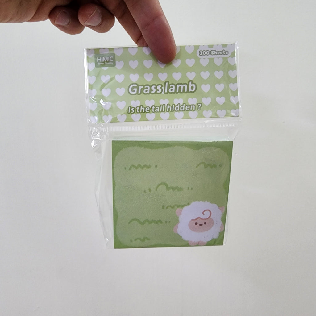 CUTE ANIMAL STICKY NOTES