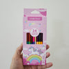 SPACE AND UNICORN THEME PENCIL COLORS