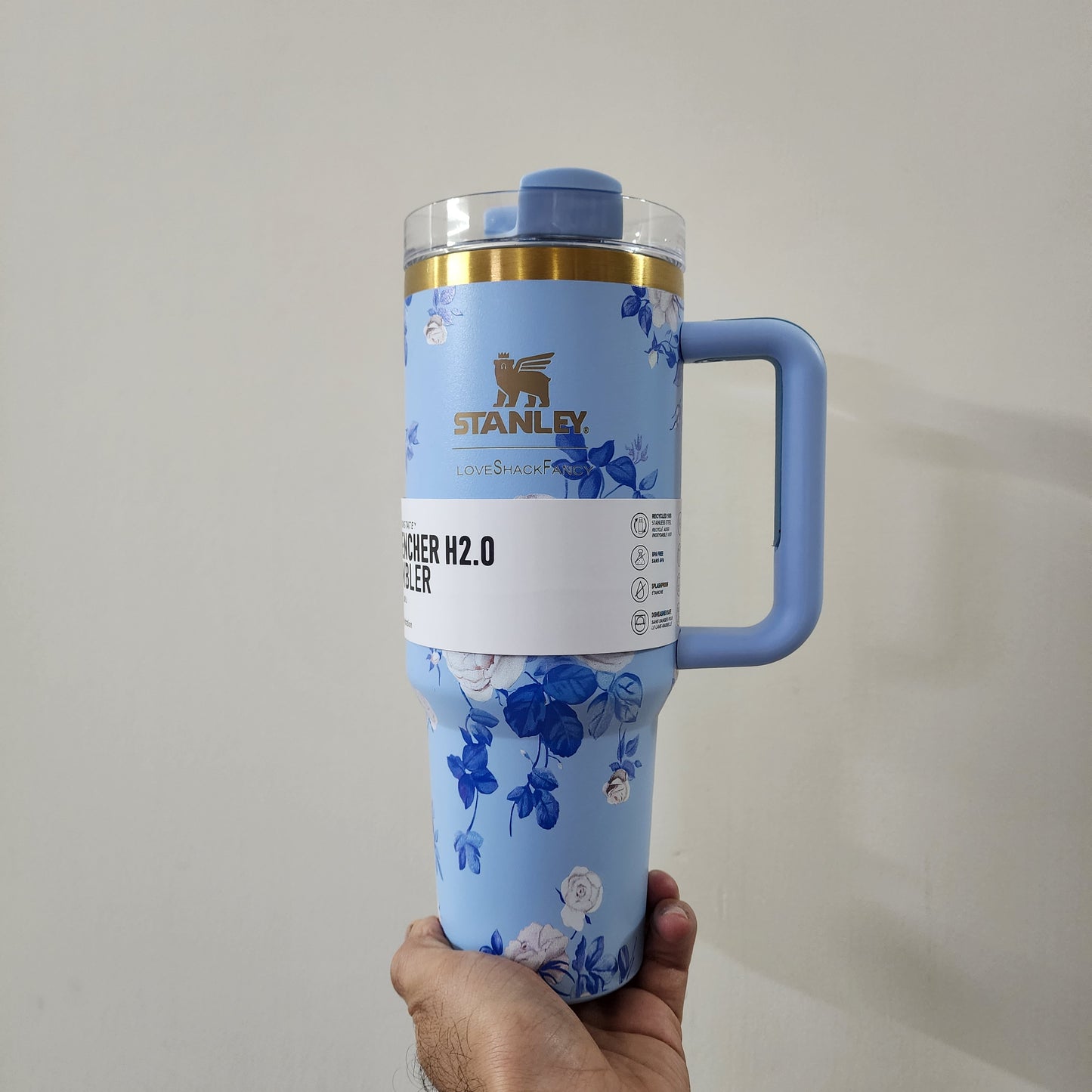 STANLEY X LOVESHACKFANCY QUENCHER TUMBLER [ 40 OZ , 1.18L ]