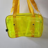 Tote/Jelly/Neon Bags with Two Pockets [ 15 X 9 X 6.5 ]