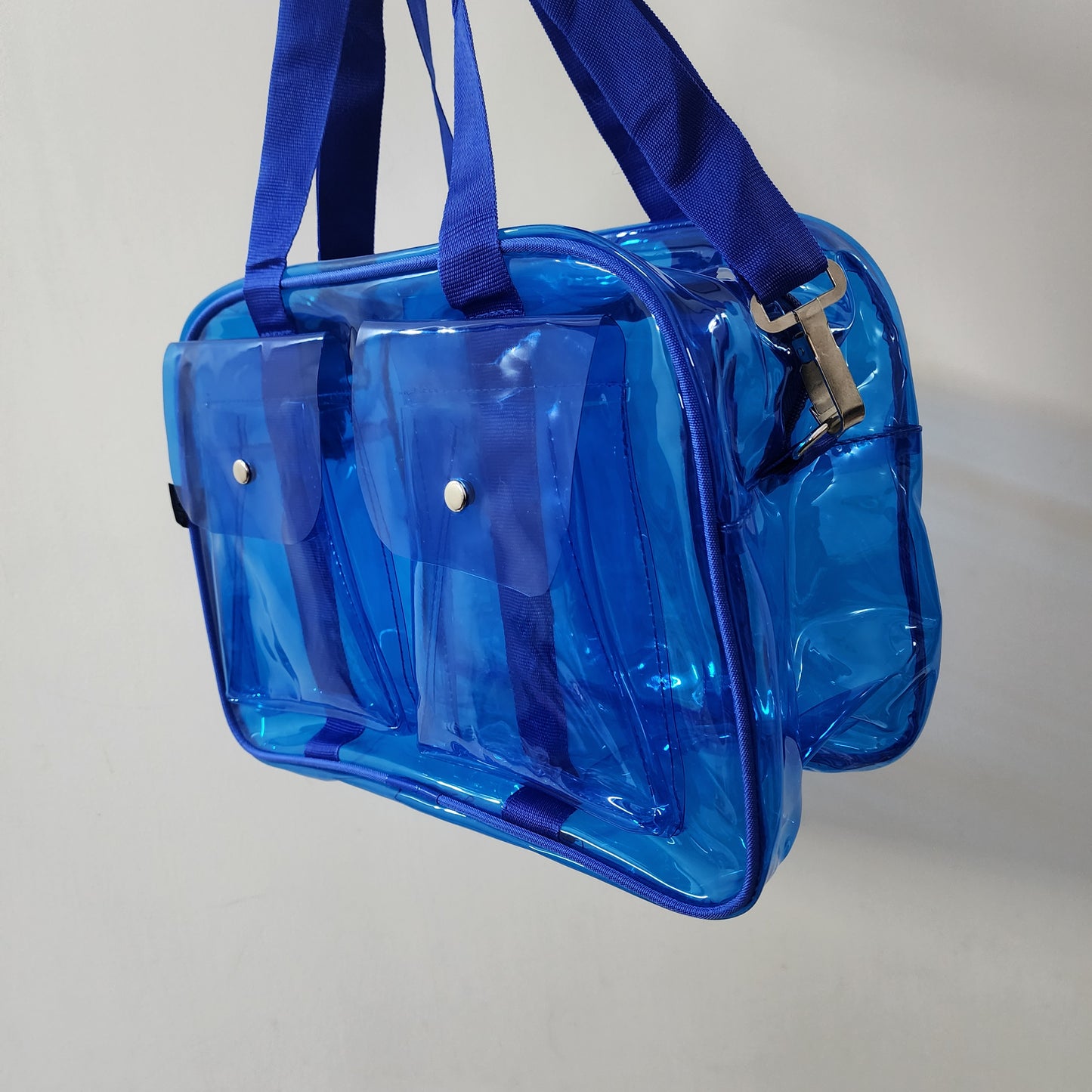 Tote/Jelly/Neon Bags with Two Pockets [ 15 X 9 X 6.5 ]