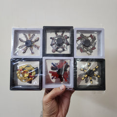 Metal Fidget Spinner in Shiny Finish [ Box Pack ]