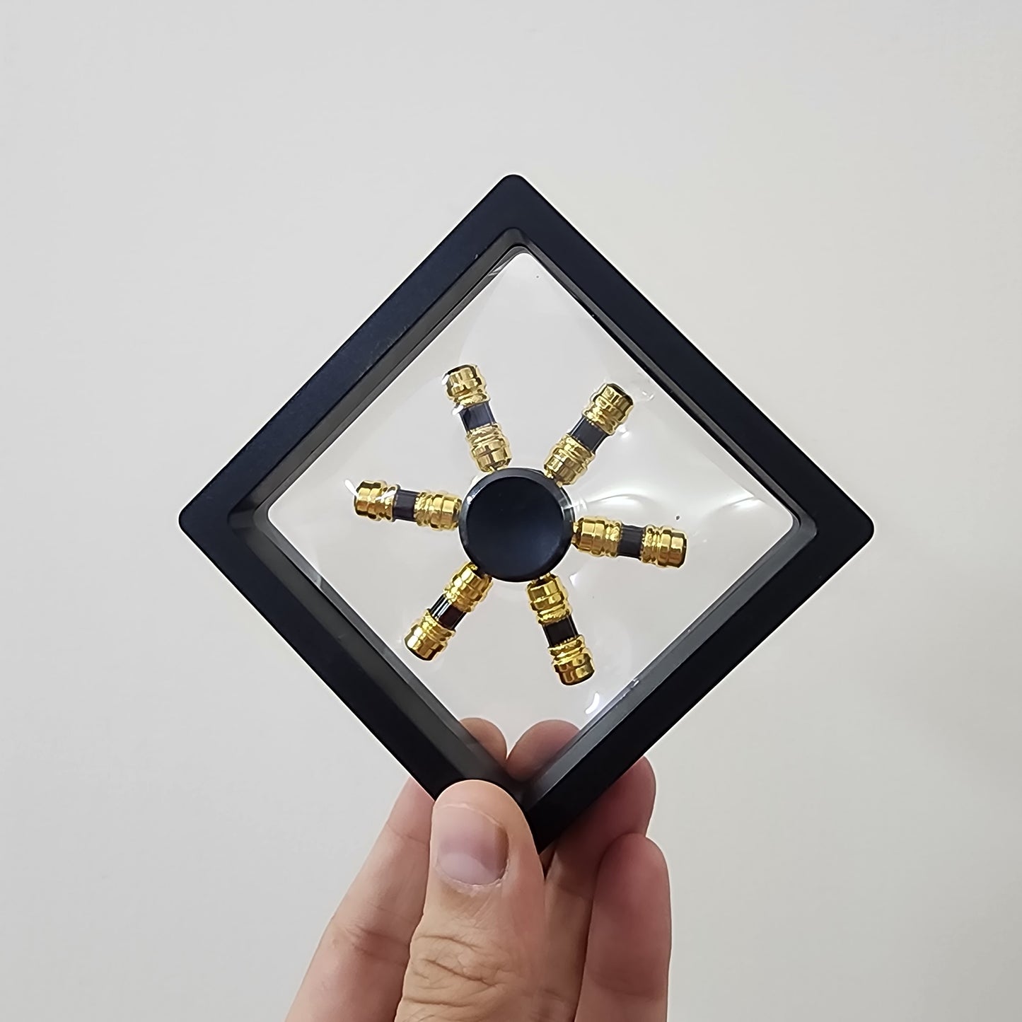 Metal Fidget Spinner in Shiny Finish [ Box Pack ]