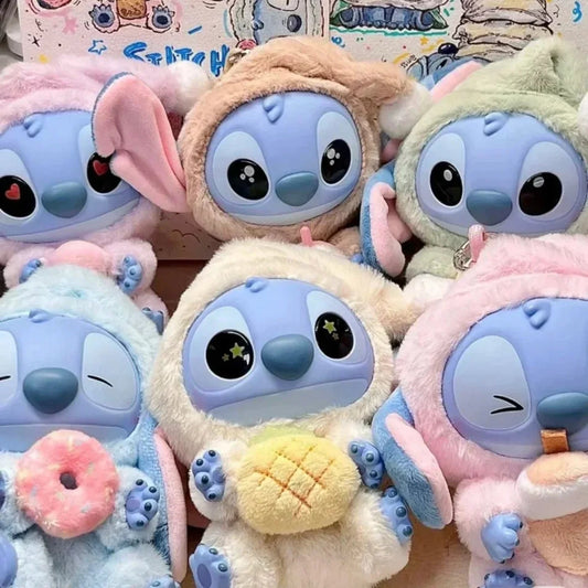 MINISO STITCH BLIND BOX [ Eat something before sleep ] Edition