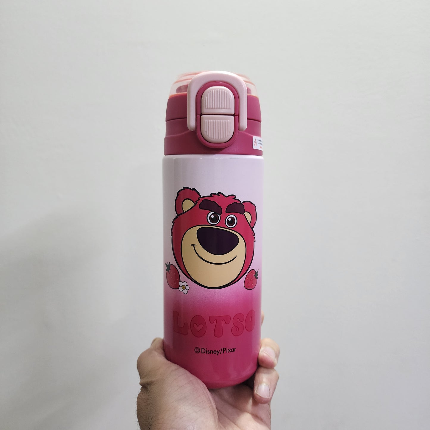 Disney Cartoon-Themed 316 StainSteel Water Bottles - Mickey Mouse, Elsa , Chibi Maruko & Lotso | Double Lid (Straw & Sip)
