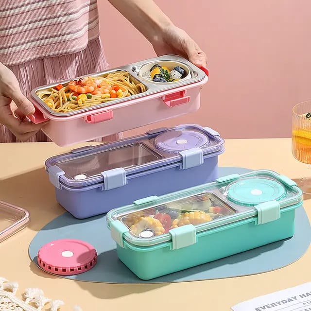 Lunch Buddy ss Bento Lunch Box [ 600ml ]