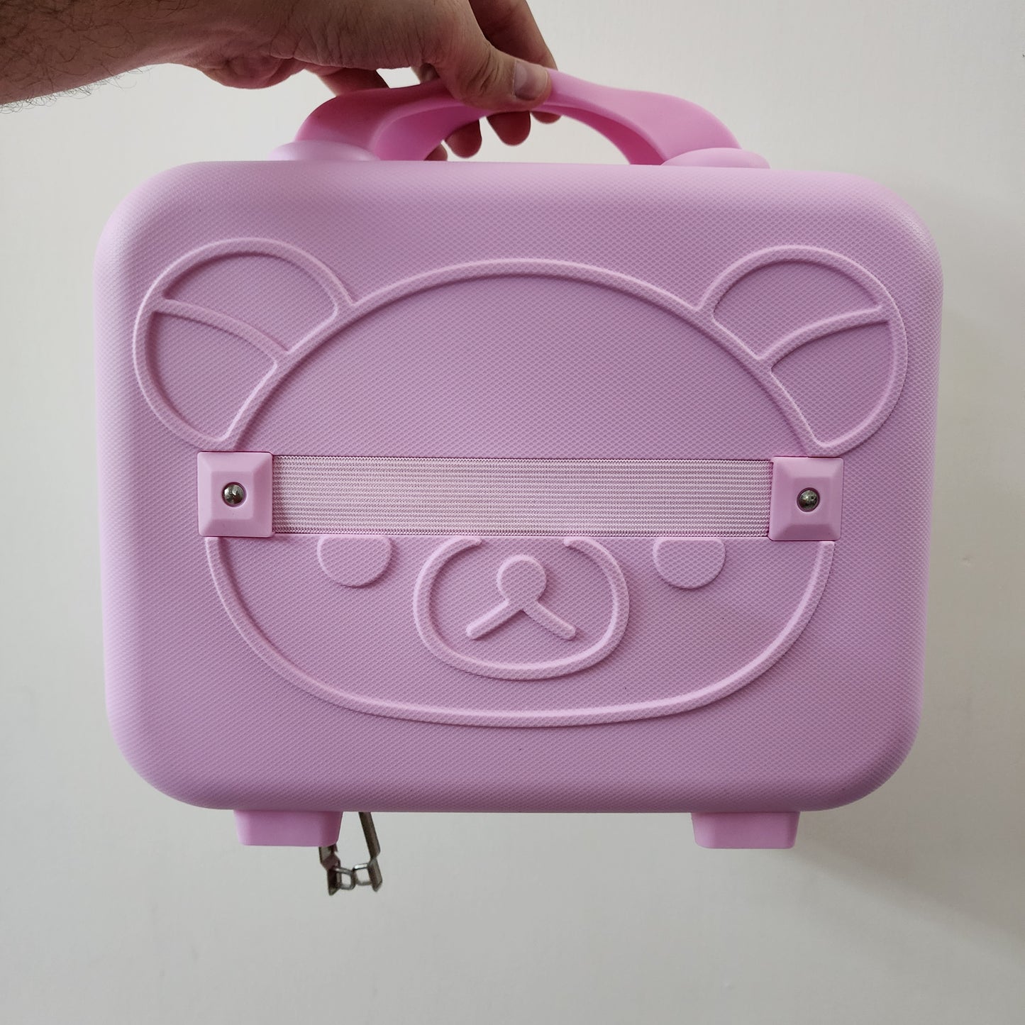 Mini Teddy Bear 🐻 Travell Suit Case with Strap & Lock