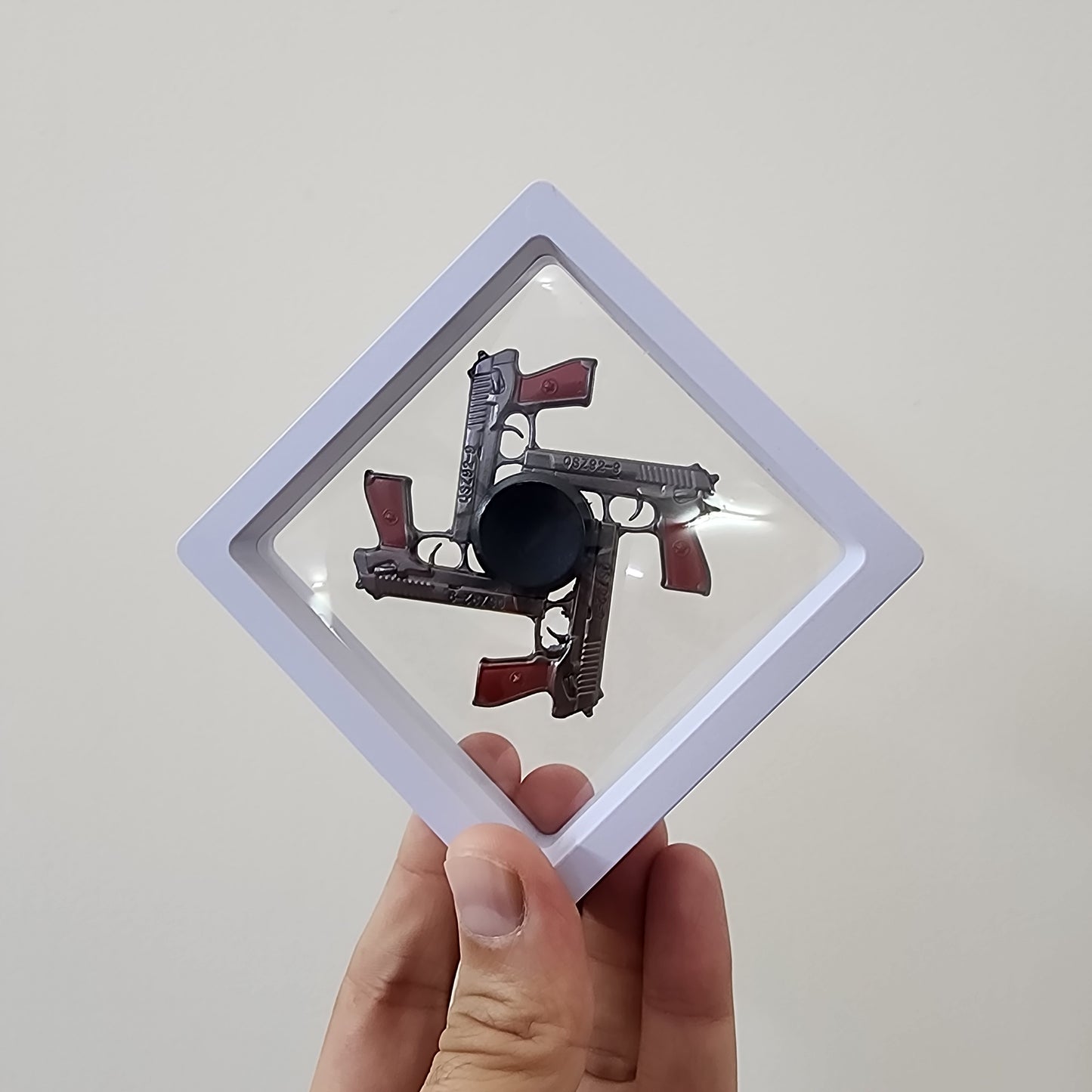 Metal Fidget Spinner in Shiny Finish [ Box Pack ]