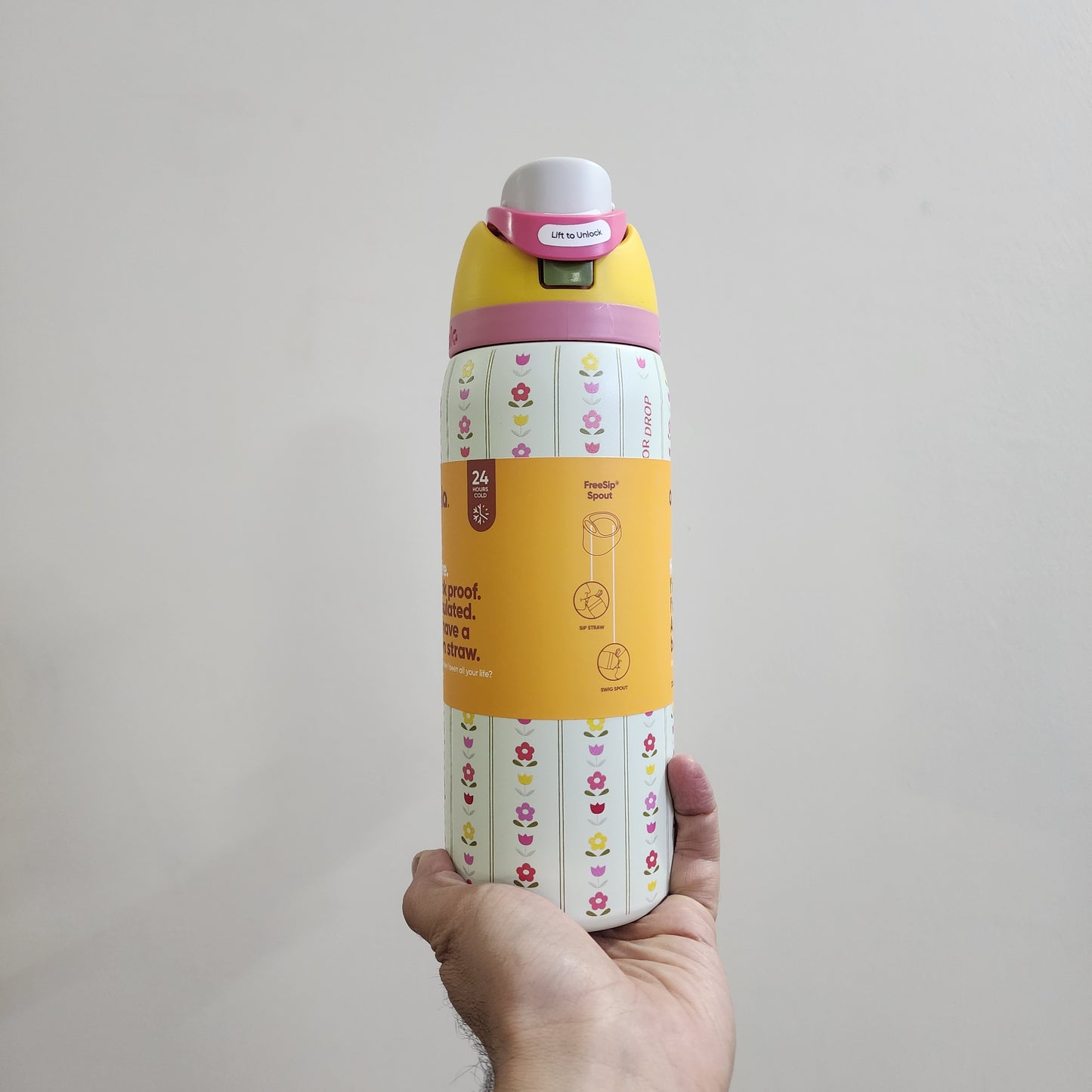 Owala FreeSip Insulated ss Water Bottle with Straw [ 950ml ]
