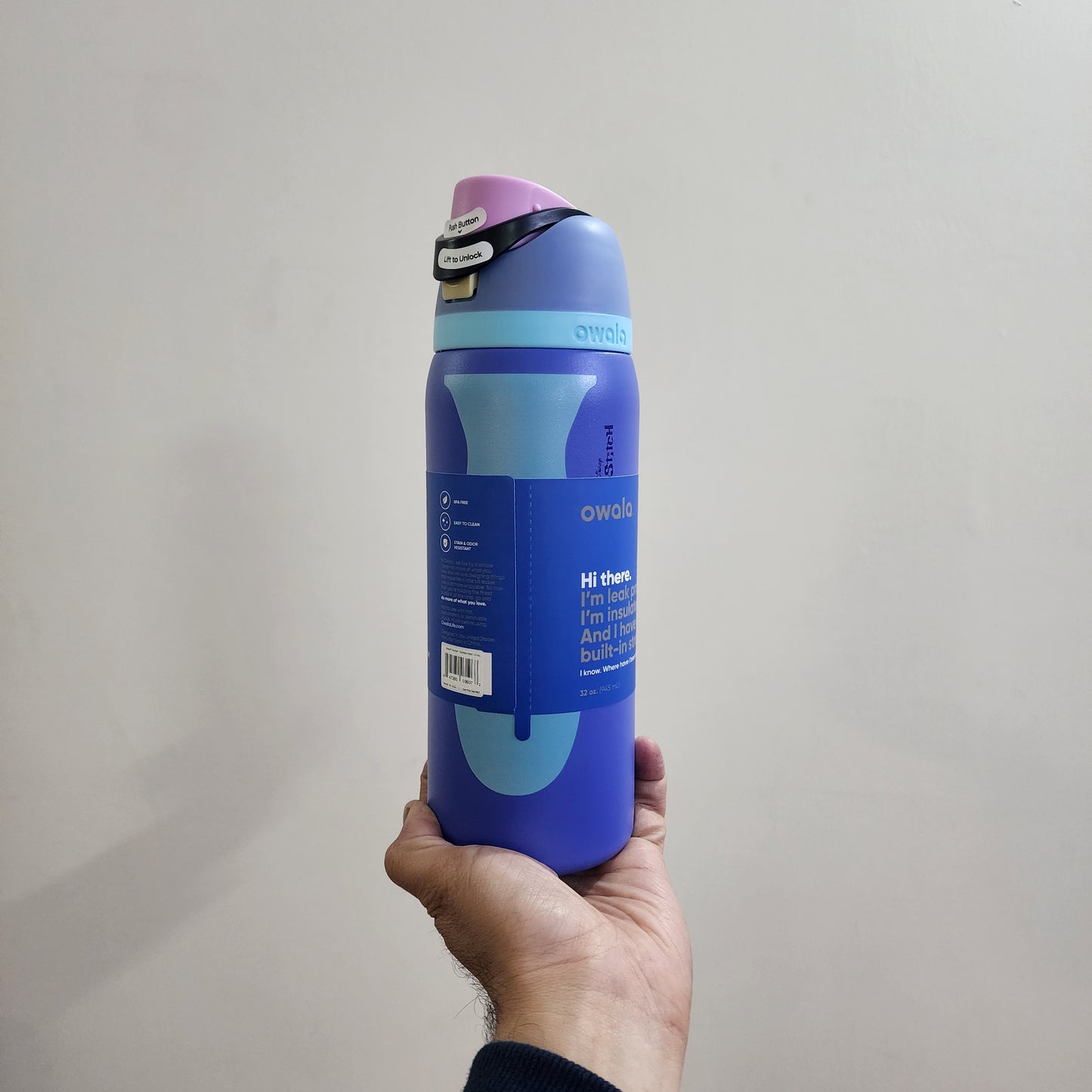 Owala FreeSip Insulated ss Water Bottle with Straw [ 950ml ]