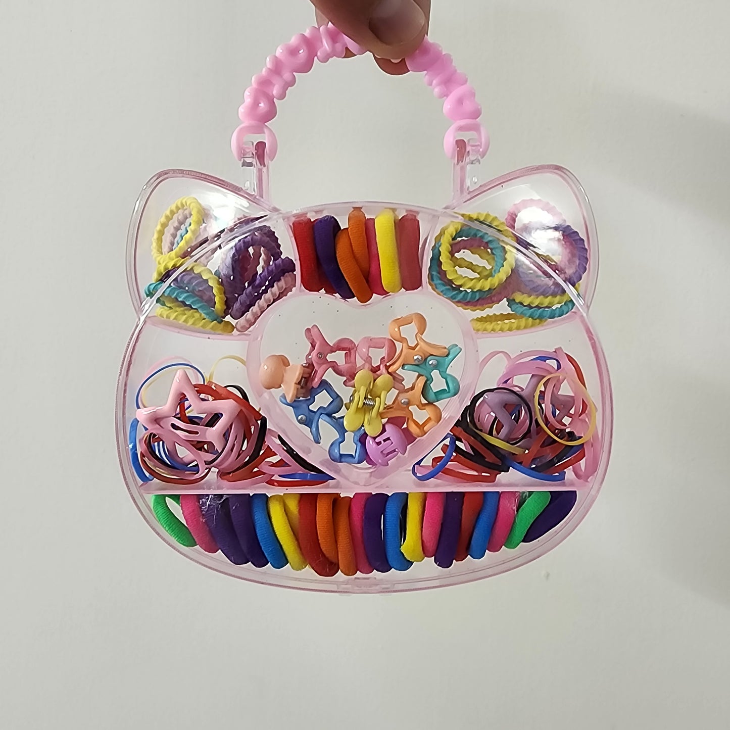 ASSORTED COLOURFUL HAIR ACCESSORIES SET FOR KIDS [ Kanjak Items ]