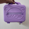 Mini Teddy Bear 🐻 Travell Suit Case with Strap & Lock