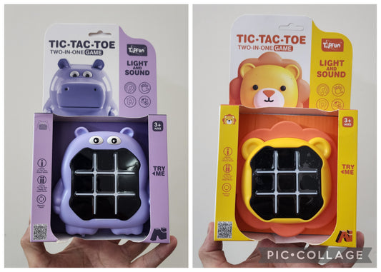 2 in 1 TIC TAC TOE PORTABLE GAME