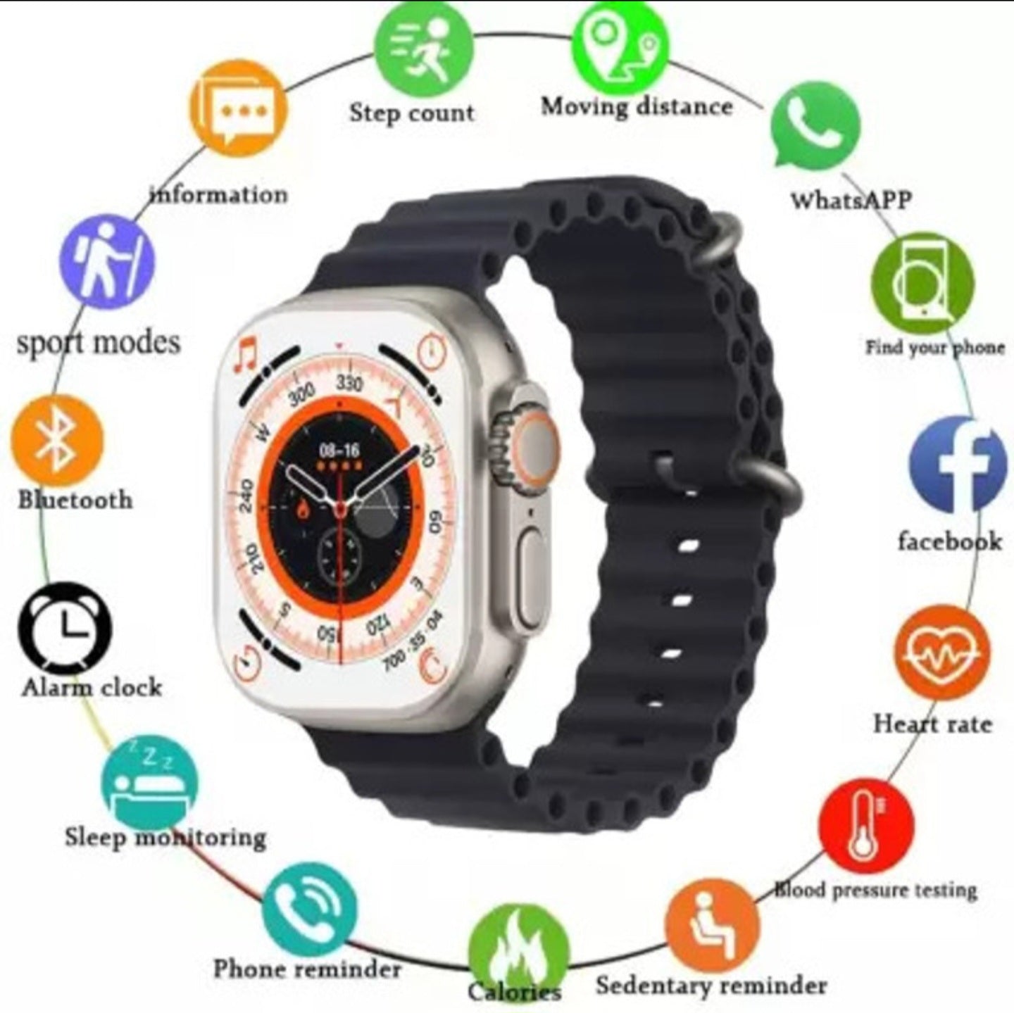 T 800 ULTRA SMART WATCH [ HIWATCH PRO ] ORIGINAL