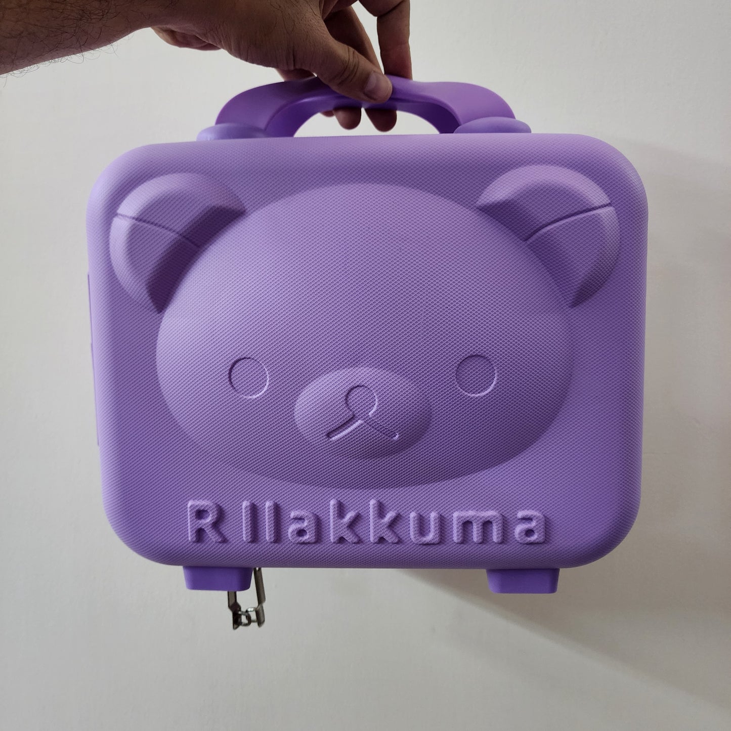 Mini Teddy Bear 🐻 Travell Suit Case with Strap & Lock