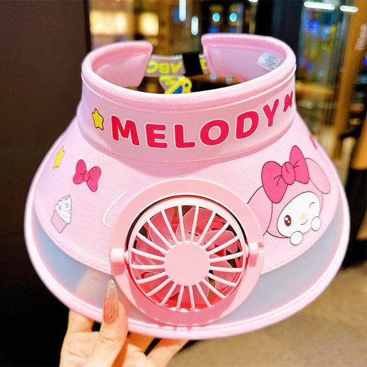 KUROMI & MY MELODY CAP WITH FAN