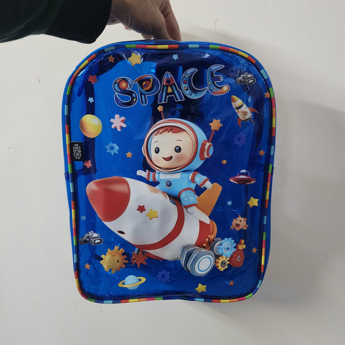 Jelly / Neon Colorfull Lightweight Backpack for Kids [ 12 X 8 X 4 ]