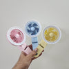 PORTABLE HAND FAN FOR TRAVEL , OFFICE AND HOME