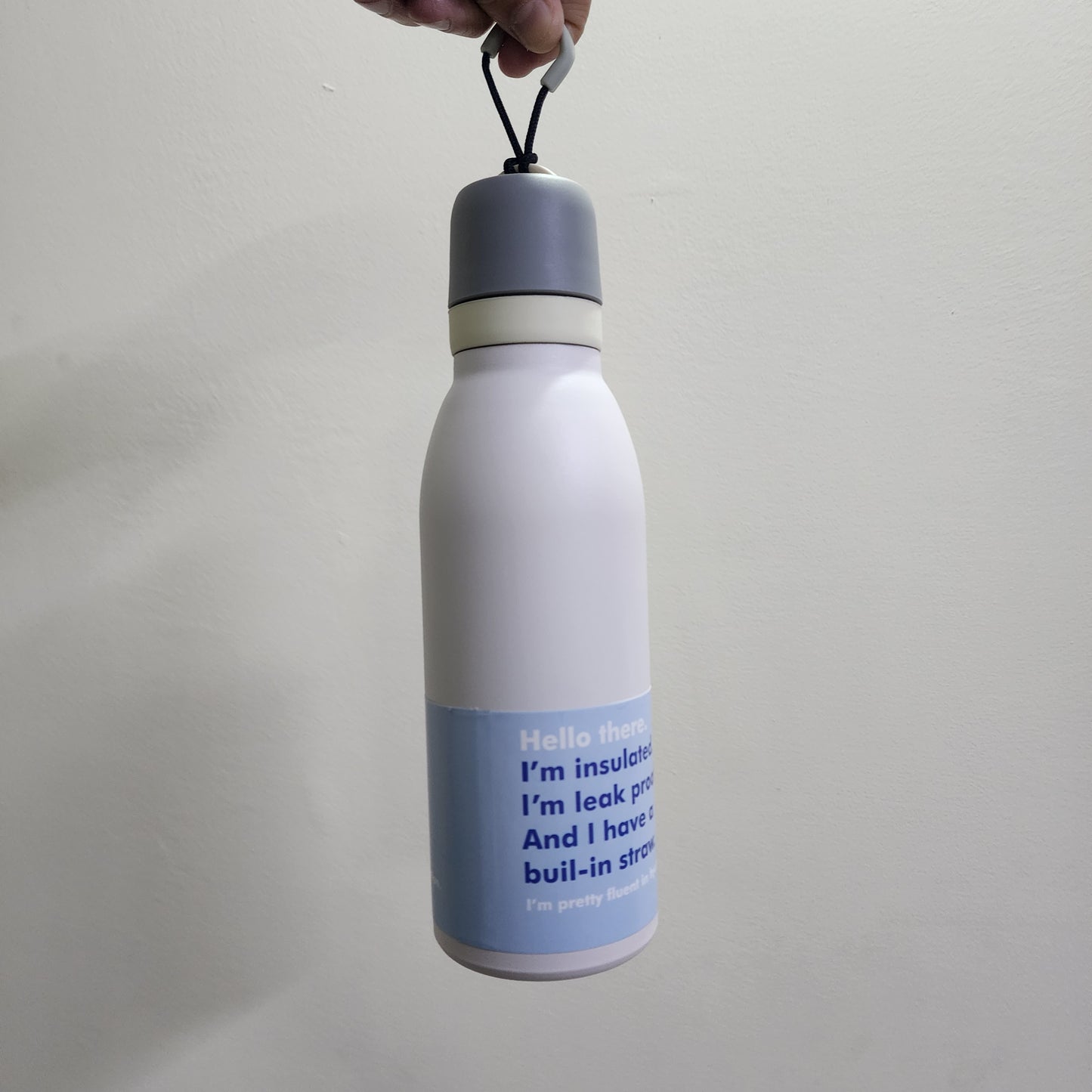 FreeSip Twist Insulated Stainless Steel Water Bottle with Straw for Sports and Travel, BPA-Free [24-oz , 800 ml]