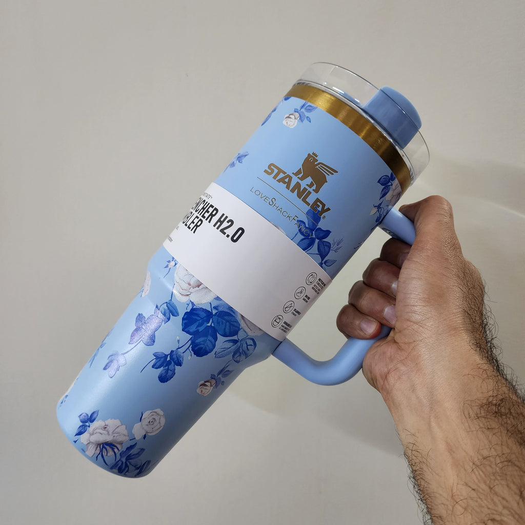 STANLEY X LOVESHACKFANCY QUENCHER TUMBLER [ 40 OZ , 1.18L ]